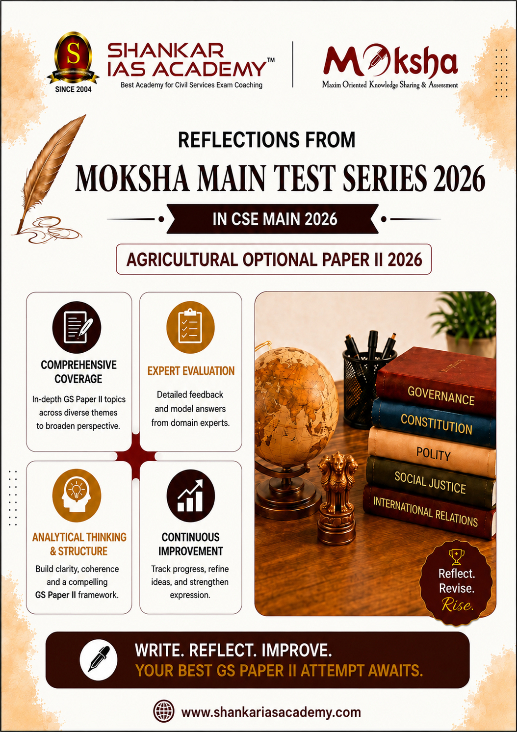 Agriculture Optional Paper II 2026