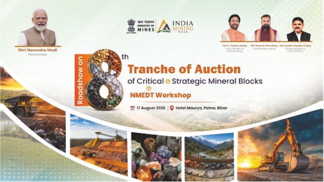 Tranche of critical and mineral block