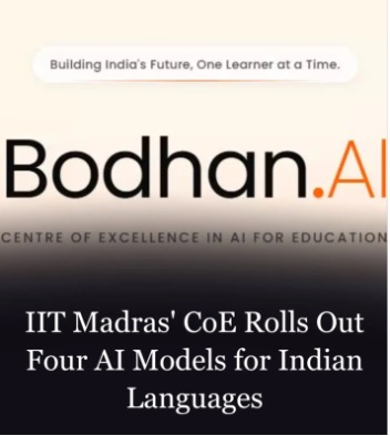 AI Models in Indian Languages – IIT Madras 2026