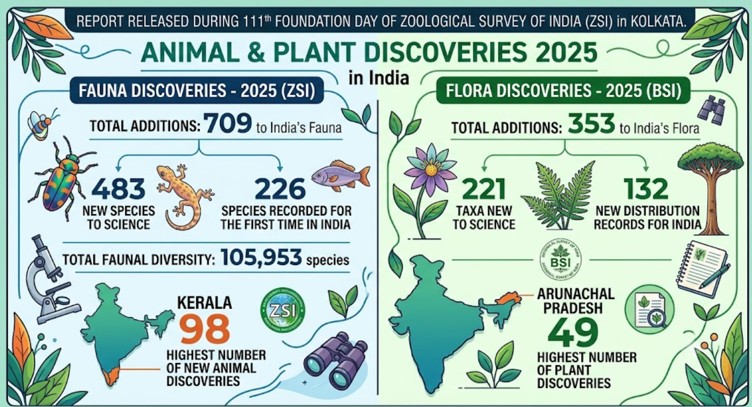 Animal and Plant Discoveries