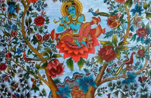 kalamkari painting 12324