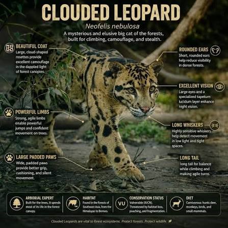 Clouded leopard
