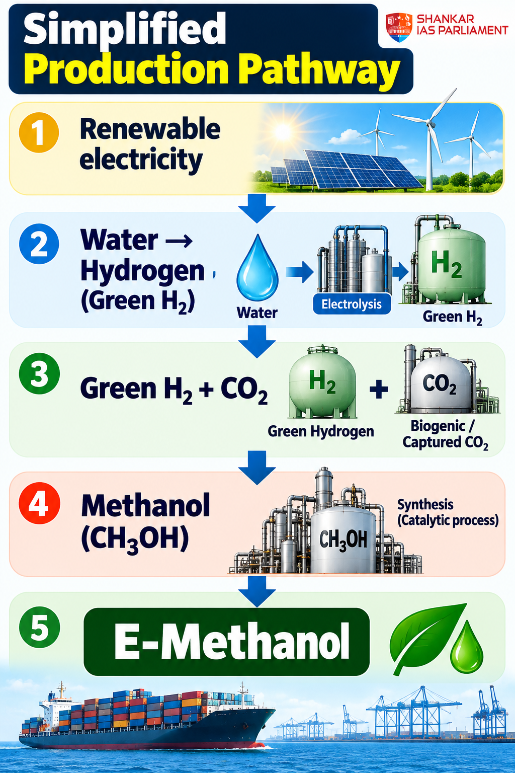 simplified production of ethanol upsc 2026