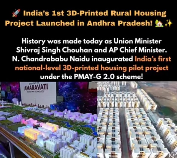 First 3D-printed rural housing pilot project