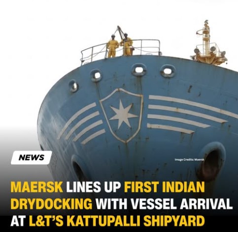 First Drydocking in India