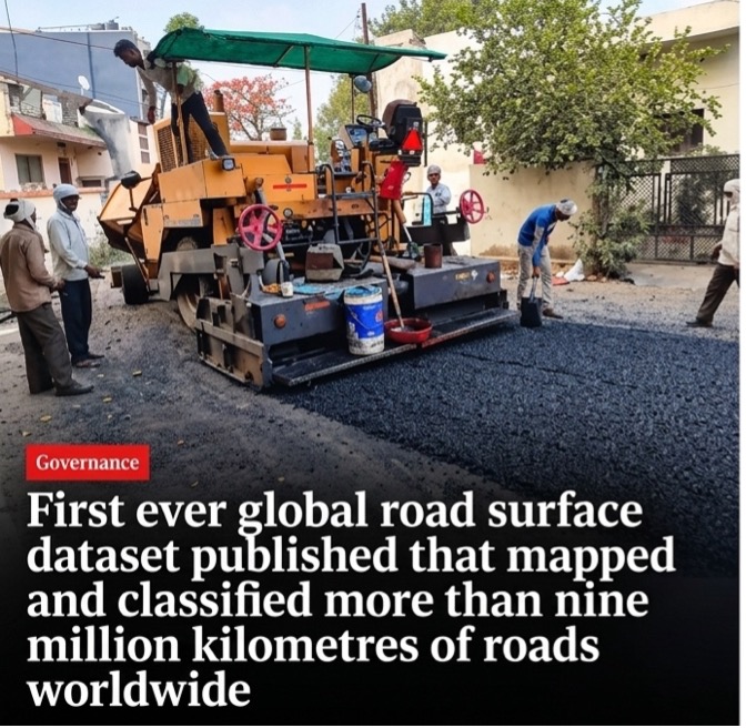 First Ever Global Road Surface Dataset 