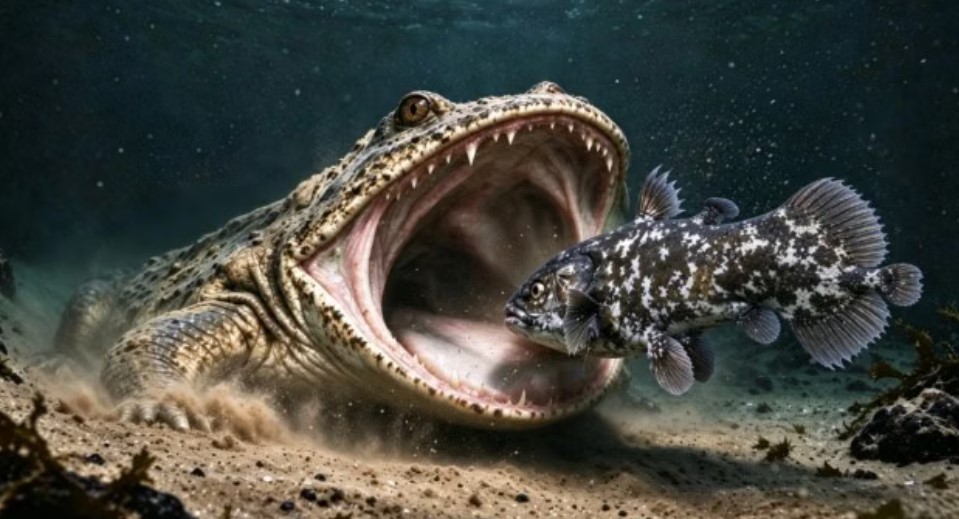Fully Marine Amphibian from 237 Million Years