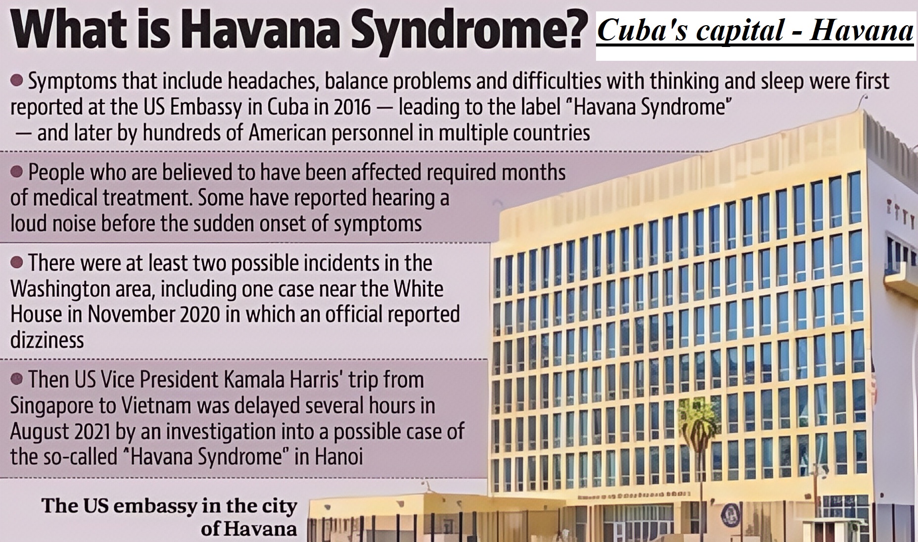 HAVANA CUBA SYNDROME