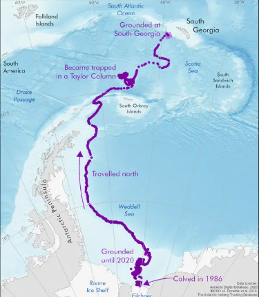 A23a Iceberg