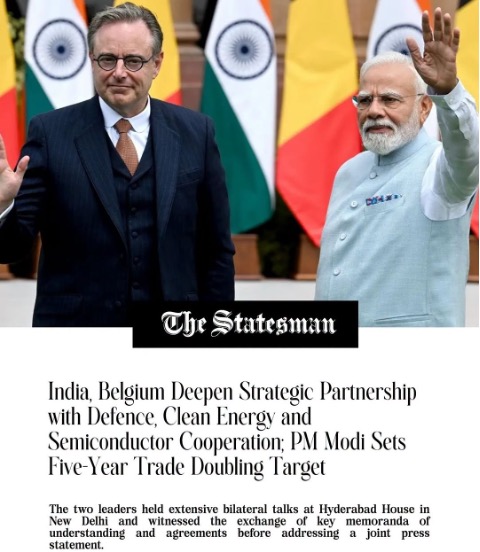 India‑Belgium Talks 2026
