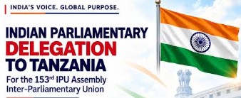 Indian Parliamentary Delegation to the 153rd Assembly of the Inter-Parliamentary Union (IPU)