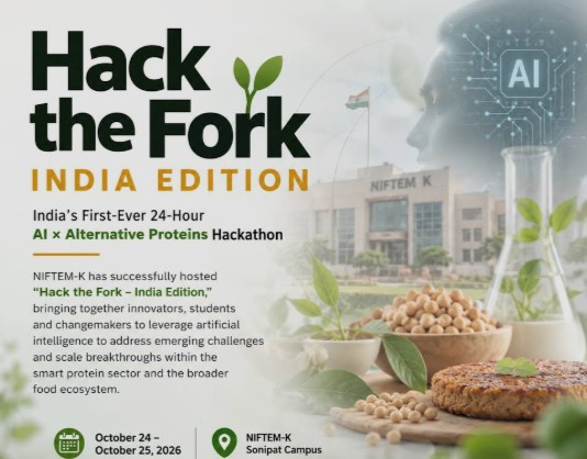 India's first AI × Food Tech Hackathon