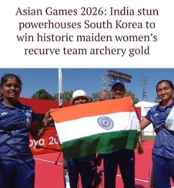 India’s Maiden Asian Games Gold in Women’s Recurve Archery
