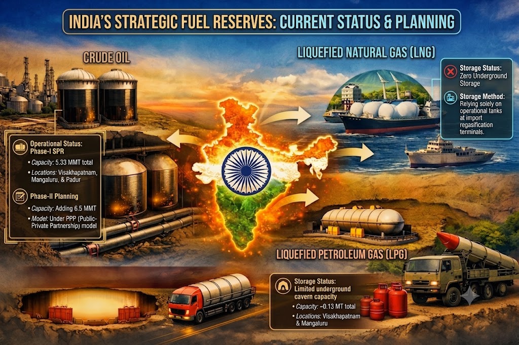 India's Strategic Fuel Reserves System