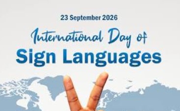 International Day of Sign Languages