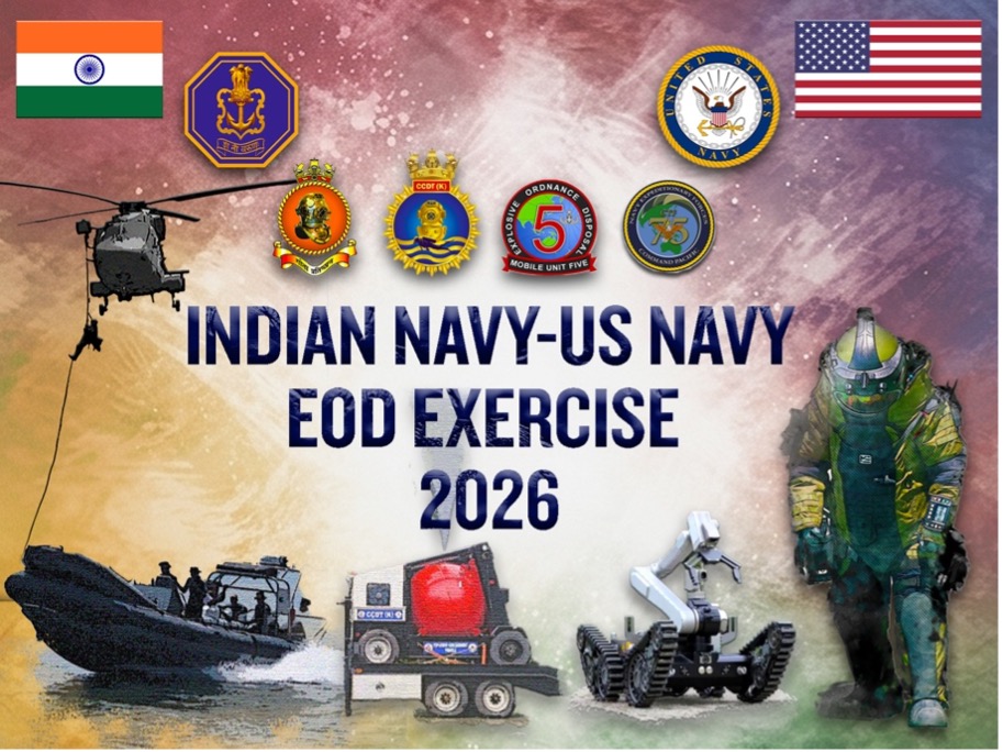 IN–USN Explosive Ordnance Disposal (EOD)Exercise 2026