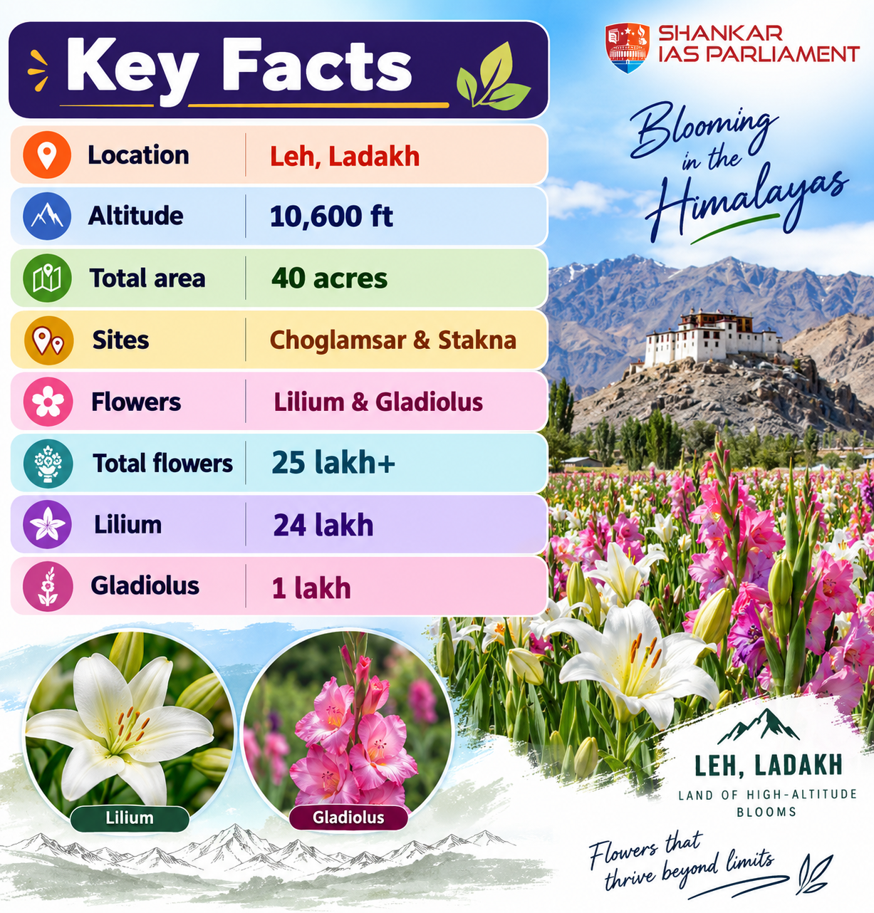 ladakh's highest cultivation upsc 2026