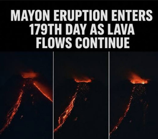 Mayon Volcano eruption