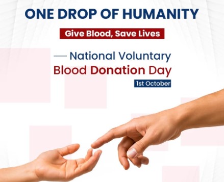 National Voluntary Blood Donation Day