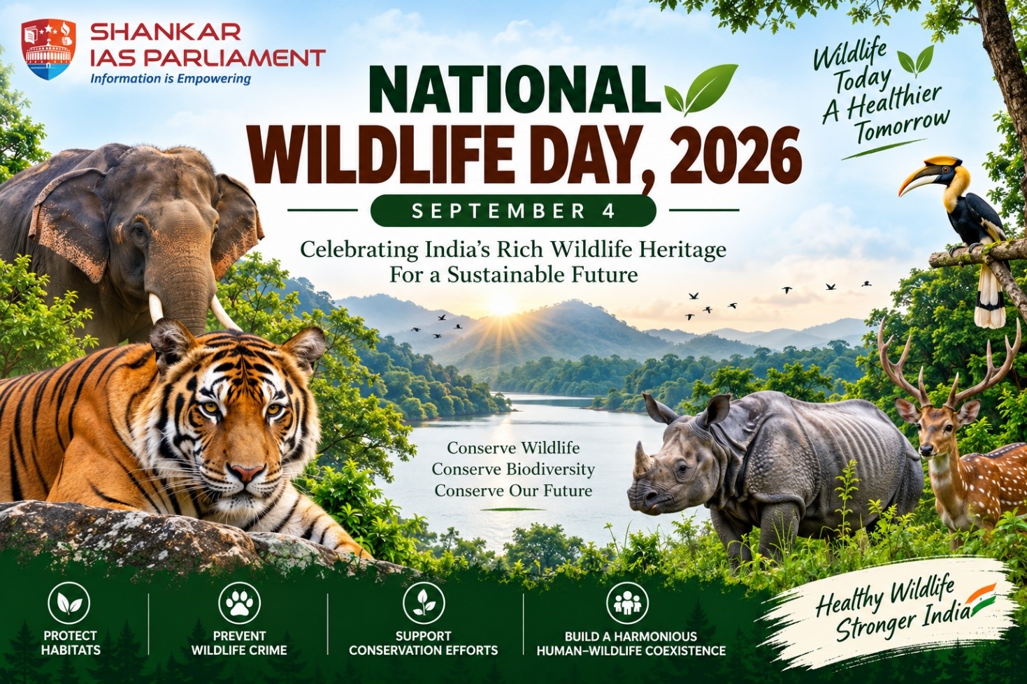 NAtional Wildlife Day.upsc