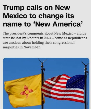 New America name in New Mexico