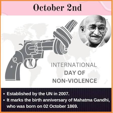 Non violence day
