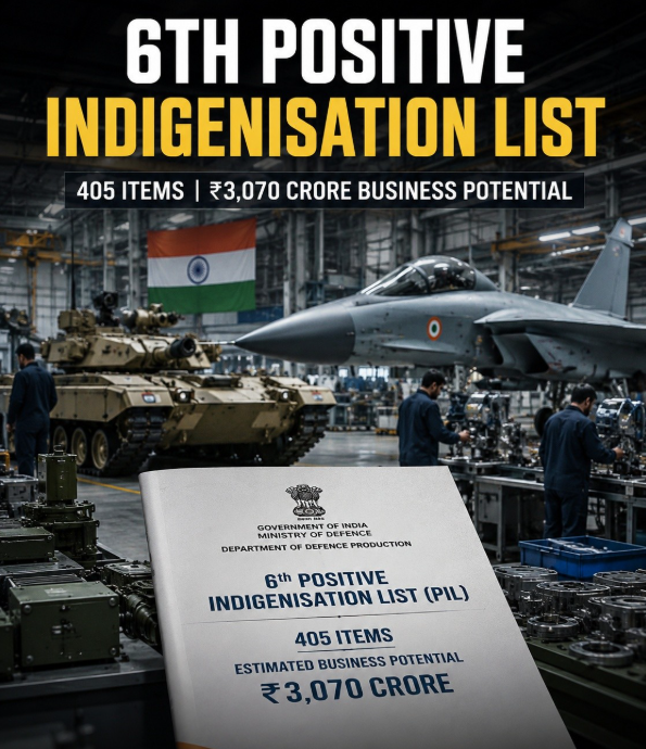 6th Positive Indigenisation List