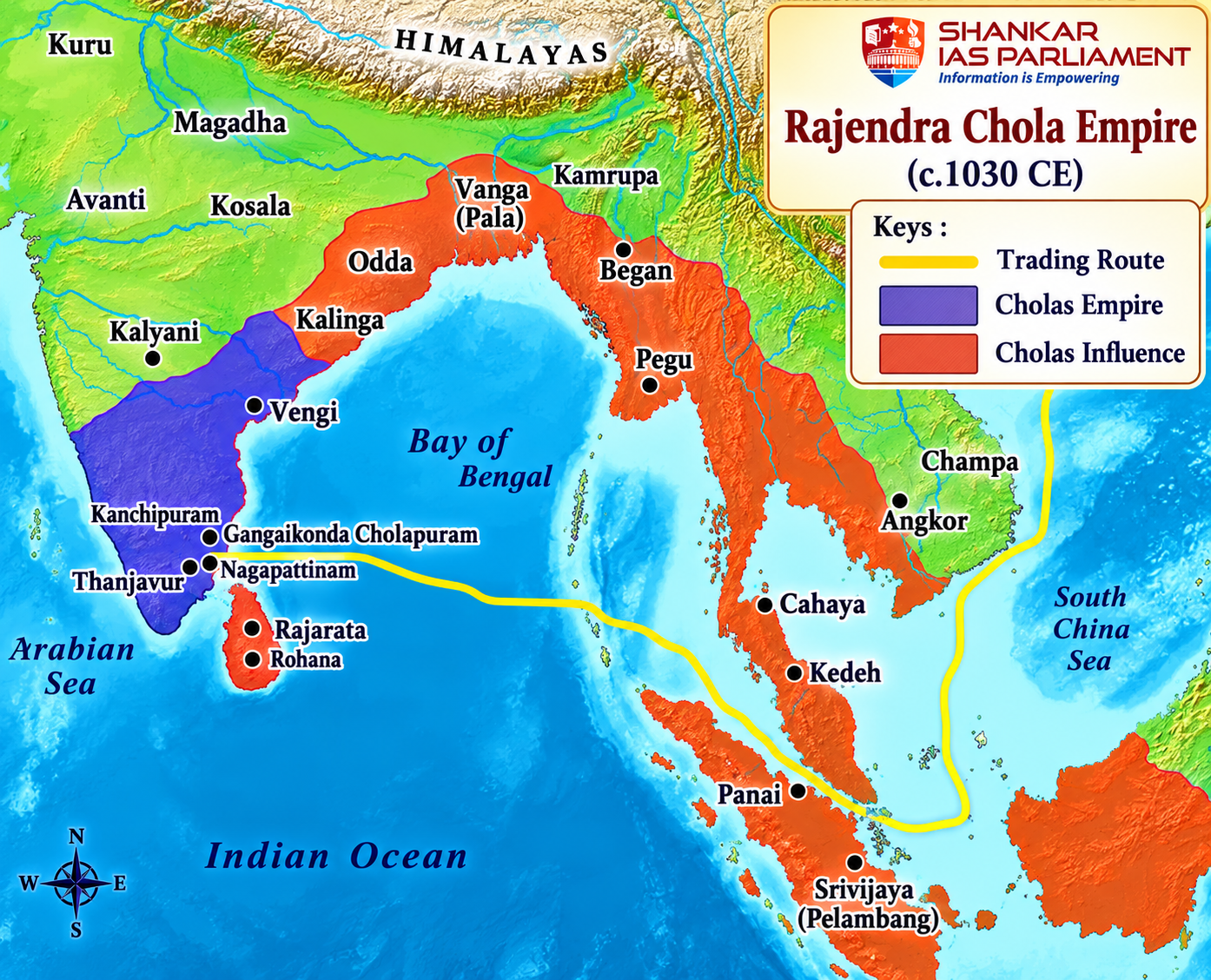 CHola maritime influence over the world