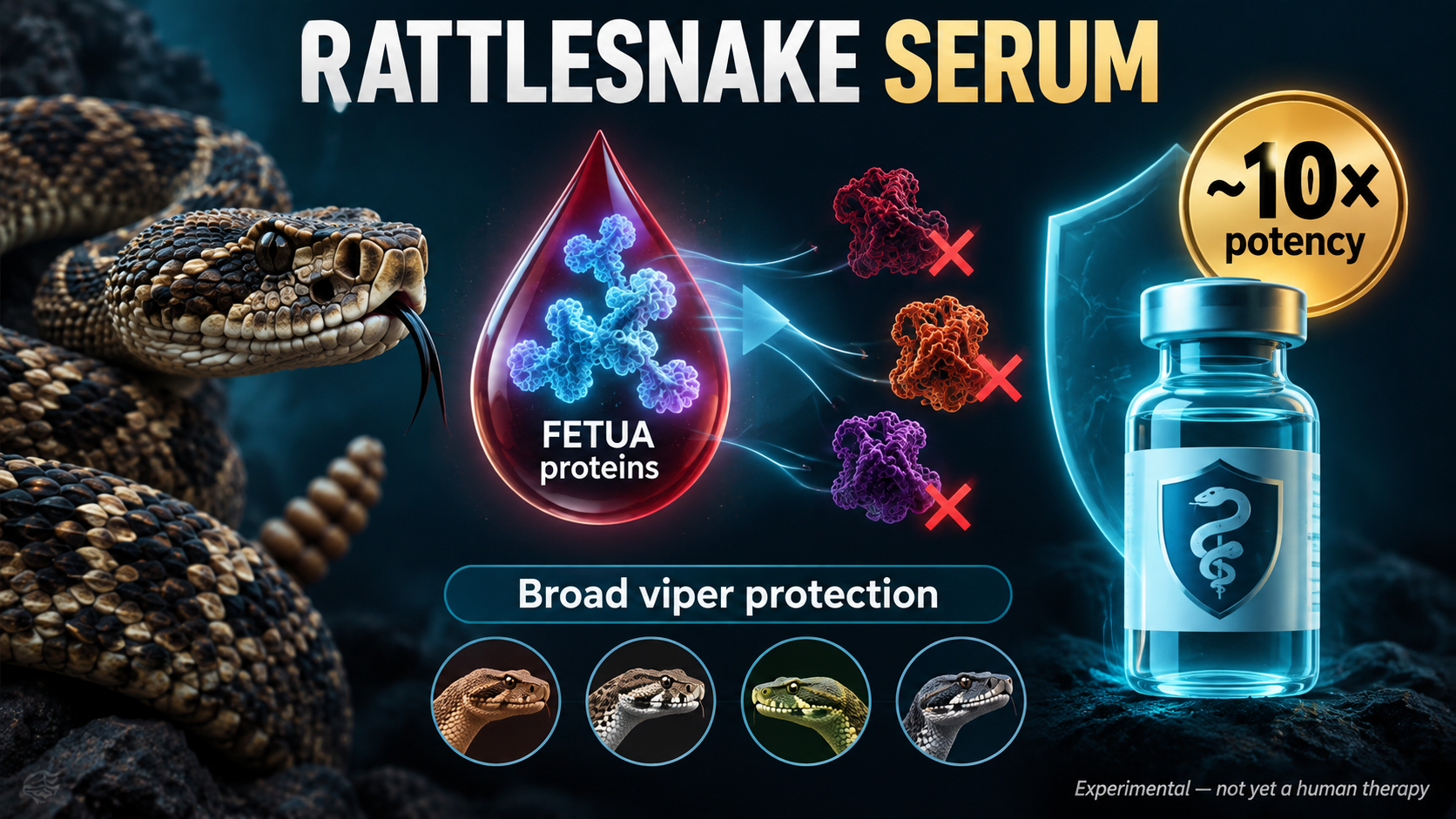 Rattlesnake blood