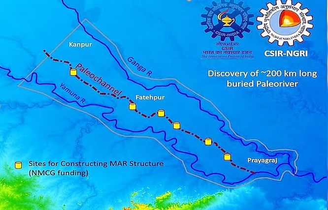 ( Palaeo – channel) River Bed