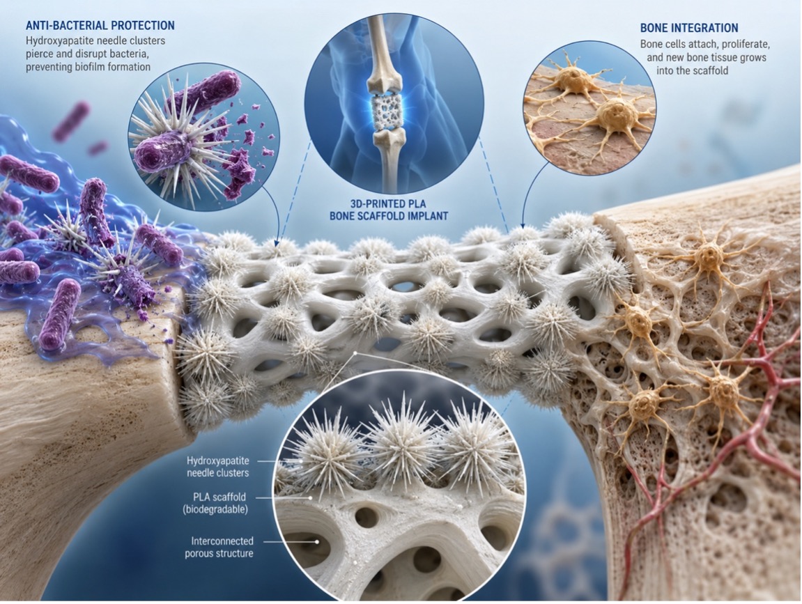 Sea Urchin‑Inspired Bone Implants