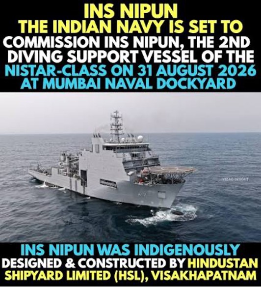 Second Diving Support Vessel ‘Nipun’