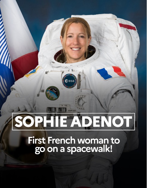 Sophie Adenot - First French Woman to Walk in Space
