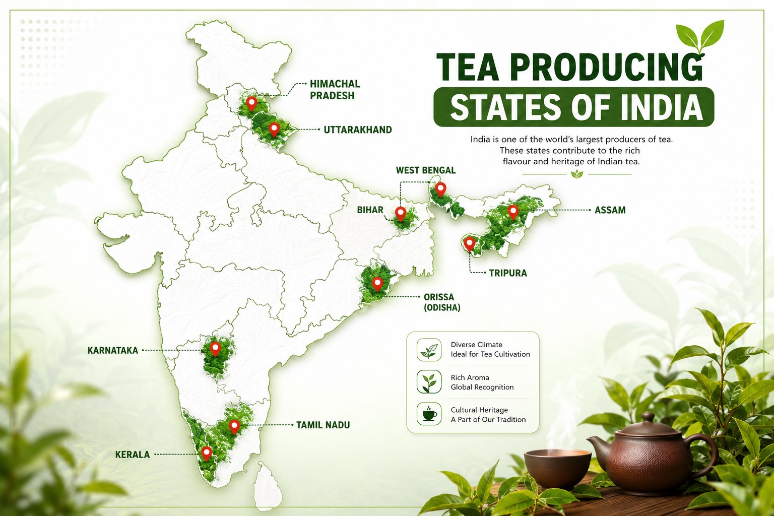 TEA Market in INDIA. UPSC