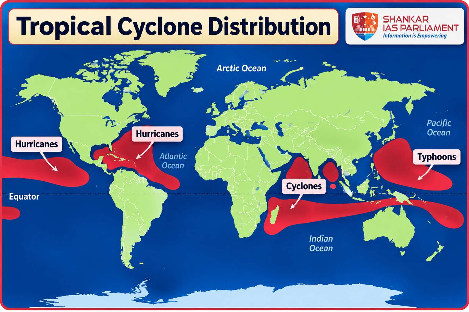Tropical cyclones overall