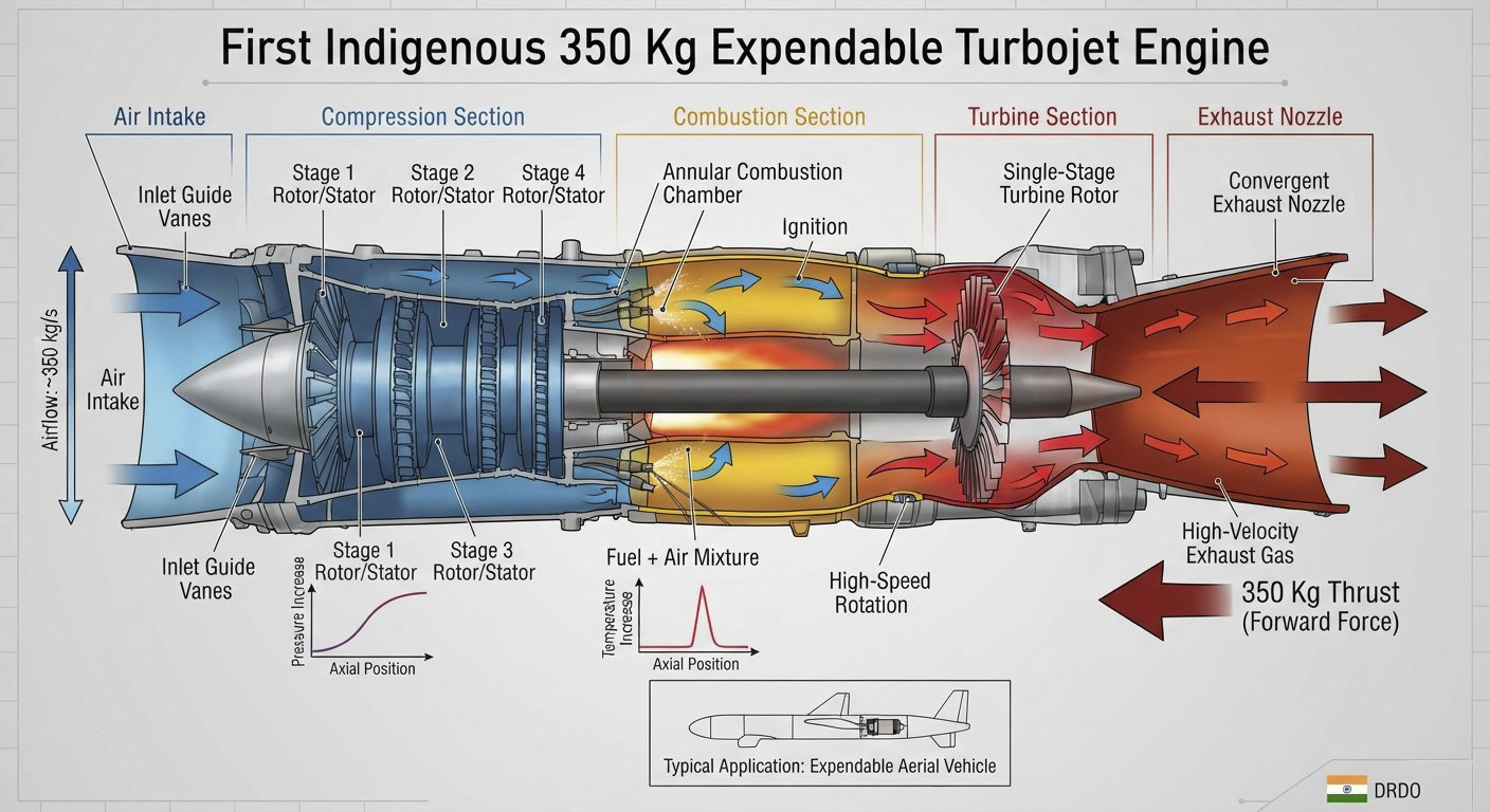 Turbojet Engine UPSC