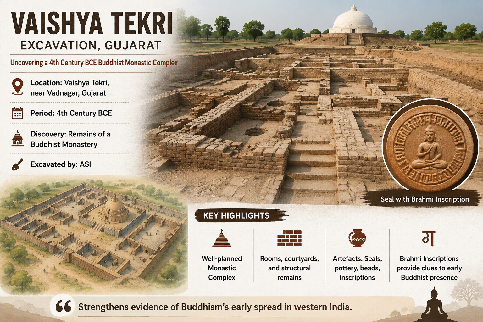 Vaishya Tekri Excavation