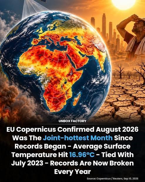 Warmest August 2026