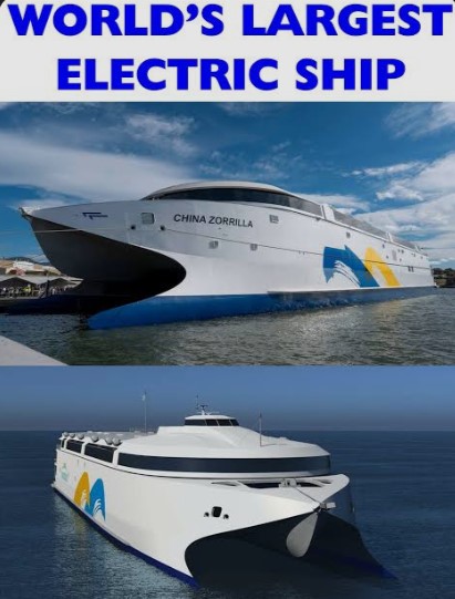 World’s largest battery electric vessel